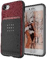 Kryt Ghostek - Apple iPhone 8/7/SE 2020 Wallet Case Exec 2 Series, Red (GHOCAS743)